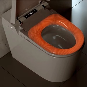 CUPCインテリジェントスマートワンピース自動便器,シート暖房床用スタンドウェアクローゼット<span class=keywords><strong>WC</strong></span> - Product Image 2