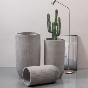 Florero <span class=keywords><strong>de</strong></span> <span class=keywords><strong>barro</strong></span> <span class=keywords><strong>de</strong></span> magnesio en maceta con paisaje interior/exterior <span class=keywords><strong>de</strong></span> patrón Vertical Alto <span class=keywords><strong>para</strong></span> hoteles, centros comerciales <span class=keywords><strong>para</strong></span> maceta - Product Image 6