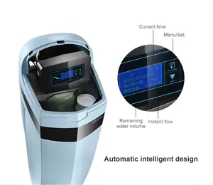 Système d'adoucissement automatique de l'eau adoucisseur d'eau domestique adoucisseur de résine échangeuse d'ions 25L système de traitement de l'eau intégré