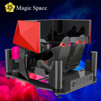 Prix de vente directe d'usine 3 écrans machine de jeu de course automobile VR simulateur de conduite