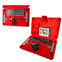 Promotion à durée limitée : Kit de réparation de crevaisons de pneus avec compresseur d'air et bouchons en caoutchouc (35 pièces)