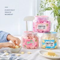 Galletas Crujientes de Yogur con Fruta para Niños, 7 Probióticos Activos, Snack Saludable, 27g, Venta al Por Mayor
