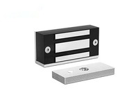 Serrure électromagnétique électrique 12 V Indicateur LED 600lbs Force de maintien 12 volts Fail Safe Timer Delay Magnetic Door Lock