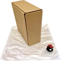 Sacs BIB personnalisés, boîtes, emballages souples en aluminium pour café, jus, vin, bière, impression en héliogravure, sacs aseptiques recyclables, cartons