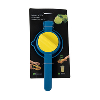 Huishoudelijke Plastic Handmatige Sinaasappel Citroenpers Multifunctionele Handheld Citroenknijper