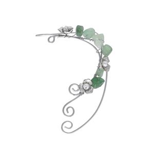 Manchettes d'oreilles Elven pour femmes, boucles d'oreilles féeriques elfe faites à la main, Clip à filigrane pour Costume d'halloween fantaisie 1 pièce - Product Image 3