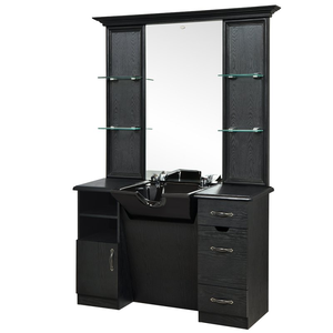 Estación de maquillaje para salón, espejo de peluquería, superventas - Product Image 5