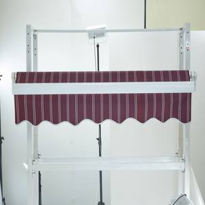 יצרן ידני מודרני retracable extendable קיר רכוב מסגרת אלומיניום כבד כבדה חיצונית מנוע - Product Image 4