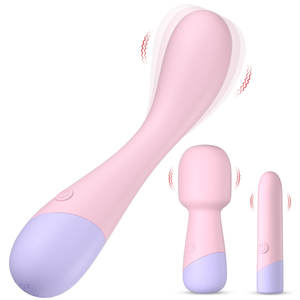 Mini Vibratore Femminile a <span class=keywords><strong>10</strong></span> Frequenze per Punto G, Piccolo Bullet <span class=keywords><strong>Vibrator</strong></span> Rosa, Bacchetta AV Ricaricabile USB, 100% Impermeabile - Product Image 1