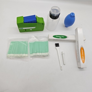 Kit de nettoyage de fibres avec stylo de nettoyage de fibres optiques et nettoyant pour fibres optiques pour connecteur Kit de nettoyage 10 en 1 - Product Image 4