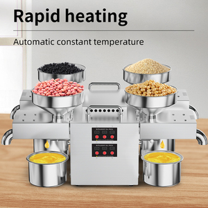 Goopikk nâng cấp máy ép dầu 4 đầu máy ép dầu tự động Máy ép nóng lạnh với Máy chiết dầu điều khiển thông minh cho gia đình - Product Image 5