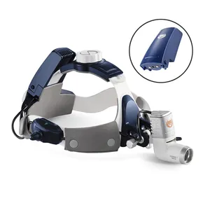 Medical Science Surgical Headlight Dental Headlamp Wireless Portable Cold LED Light Source Ent Endoscopy