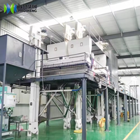 Ligne de production de riz completement automatisée pour l'agriculture : machines de nettoyage, de déstonage et de polissage du riz