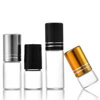 Rouleau en verre pour flacon de 1ml 2ml 3ml 5ml flacons d'huile essentielle et de parfum avec rouleau sur le type d'étanchéité et diffuseur de roseaux