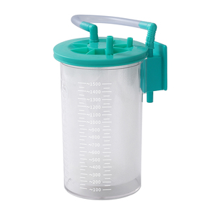 Hispa 医用一次性吸引罐 1500ml B 绿色 一级 ISO 13485 认证型号 G151119B - Product Image 5