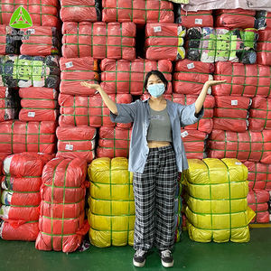 Stock de vêtements d'occasion de haute qualité, recyclage de vêtements habillés en soie usagés, importation de vêtements d'occasion - Product Image 6