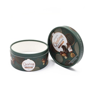 Eco-friendly Custom Food-grade Snack Cylindrical Packaging <b>Containers</b> for Cookie Nut <b>Potato</b> Chip Paper Can Gift Packaging - Product Image 4