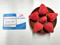 Gefreeze-droogde aardbeienplakjes, voedingskwaliteit, bulkverpakking voor snacks, ontbijtgranen, bakkerijproducten en yoghurt