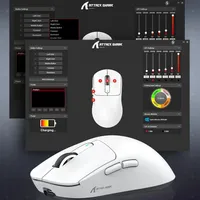 Souris de jeu sans fil ATTACK SHARK X3/X3Pro PAW3395 26K DPI Tri-mode / Filaire USB-C Ultra légère Haute qualité