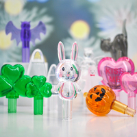 NOUVEAU Ganglong Ampoules de rechange en plastique pour sapin de Noël, Vente directe usine, Lumières LED personnalisées style artistique champêtre et tendance, DIY Maison