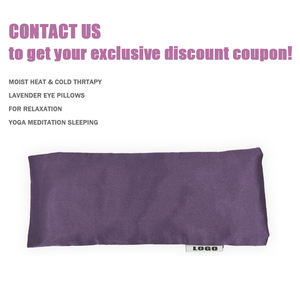 Yoga Meditación Almohada para los ojos Aromaterapia Lavanda Máscara de relajación Caliente y frío Compresa para los ojos Almohada para los ojos - Product Image 3