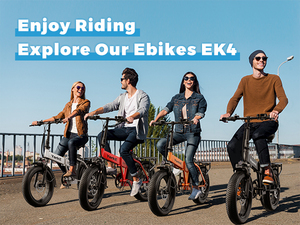 Yorke ek4 750W động cơ 20-inch chất béo lốp bãi biển Cruiser Xe đạp điện 48V 20Ah pin gấp Lithium lai xe đạp chúng tôi kho - Product Image 5