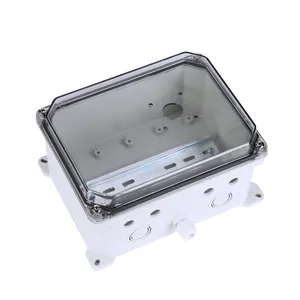 Caja combinadora eléctrica impermeable de plástico ABS + PC Tablero de caja de distribución IP65