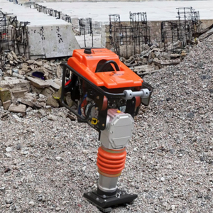 เครื่องบดอัดดินแบบสั่นสะเทือน รุ่นยอดนิยม ใช้กับน้ำมันเบนซิน สำหรับบดอัดดิน ทราย ดิน พร้อมมอเตอร์ใหม่ คุณภาพสูง - Product Image 3