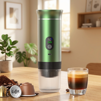 Nueva Versión, Cafetera Eléctrica Mini Espresso de 80 ml y 20 Bares, Ahorro de Energía, Bajo Consumo de Batería, Herramienta para Hacer Café en Casa, Venta al por Mayor de Fábrica