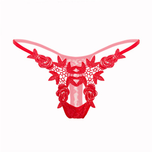 Wholesale butterfly Hollow Out Erotic Underwear Lady G <strong>String</strong> <strong>Thong</strong> - Product Image 2