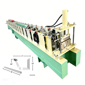 नया डिजाइन जस्ती k शैली और वर्ग फासिया वर्षा गटर रोल बनाने मशीन - Product Image 2