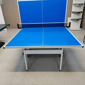 Mesa de tenis de mesa para exteriores, mesa de <span class=keywords><strong>ping</strong></span> <span class=keywords><strong>pong</strong></span> doble <span class=keywords><strong>plegable</strong></span> para exteriores, mesa de tenis de mesa para exteriores de tamaño estándar, - Product Image 1
