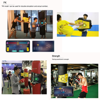 TaTa Punch Pad : Équipement électronique d'entraînement de vitesse, chronomètre de réaction pour le karaté, le grappling, l'affichage numérique, la boxe, l'aïkido, le judo