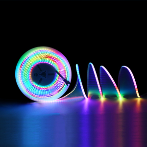Bande LED COB <span class=keywords><strong>Dream</strong></span> Color 5V, 160 LED/m, 5 mm ultra-fine, flexible et découpable, contrôle intelligent pour l'éclairage commercial et scénique. - Product Image 1