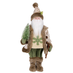 Manufacturer Garden Mr and Mrs Santa Claus Unique Standing Santa Clause <b>Christmas</b> <b>Props</b> - Product Image 2