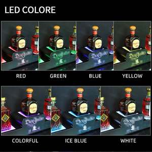 Nouvelle arrivée Rechargeable nouveau style Champagne bouteille présentateur transporteur Glorifier affichage - Product Image 6