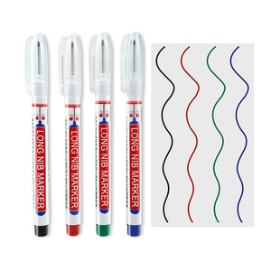 Multipurpose Long Head Deep Hole Permanent Marker <b>Pen</b> for Bathroom Construction Woodworking - Product Image 2