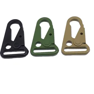 חיצוני מתכת וו אבזם Olecranon Keychain אבזם טקטי אביב Carabiner חגורה אקדח רצועת קלע הצמד EDC הילוך מתכת וו