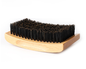 Wholesale Compact Laser <strong>Wooden</strong> <strong>Hairbrush</strong> with 100% Boar Bristle for Hair and Beard Styling - Product Image 6