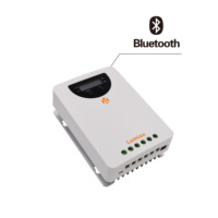 Contrôleur de charge solaire Lumiax MPPT 12V 24V 40A >99,9% d'efficacité, écran LED LCD, Bluetooth en option, contrôleur PV max 520/1040W
