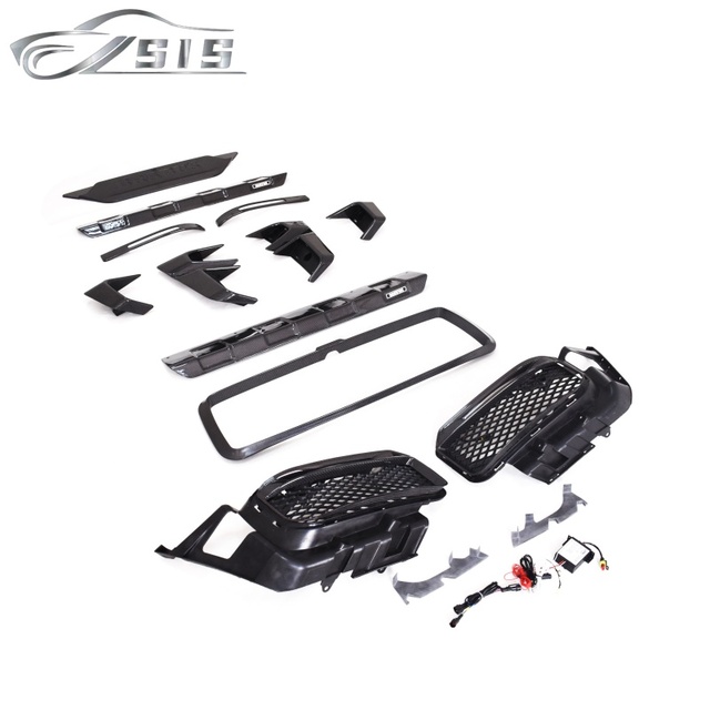 B900 DRY Carbon Fiber Parts Fit for G Class W464 G63 B900 DRY Carbon Fiber Exterior Attachment Auto Parts Carbon Kits for G63