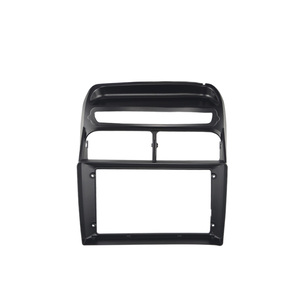 Cadre Radio Pour Fiat Punto Evo (2009-2017) Et Linea 323 (2012) - ABS Noir - Dimensions 182x53mm - Remplacement Tableau De Bord