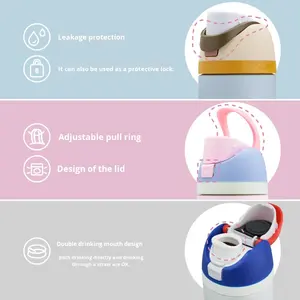 Gobelet isotherme de voyage en acier inoxydable 304 de 24/32 onces avec paille, isolation sous vide, maintien au chaud et au froid pendant 6 à 12 heures - Product Image 4