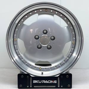 Jantes forgées Bku 2 pièces style old school, personnalisées 5x112 16 17 18 pouces, en alliage pour <span class=keywords><strong>Mercedes</strong></span> Benz W123 <span class=keywords><strong>W124</strong></span> W126 W202 W204 W126 - Product Image 3