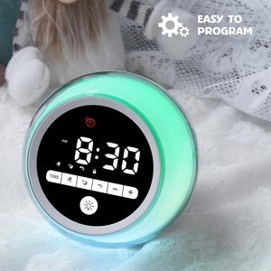 Réveil pour enfants <span class=keywords><strong>Ok</strong></span> to Wake Clock avec veilleuse, minuterie de sieste, horloge d'entraînement au sommeil pour les tout-petits et les enfants - Product Image 6
