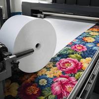 Papier de sublimation thermique recyclable 100g, séchage rapide, taux de transfert élevé, compatible jet d'encre, fabriqué en Chine, directement de l'usine