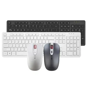 GC SR8600 Wireless 2.4G Mouse and Keyboard Set Silent keyboard and DPI-1200 4D Optical Mouse for business and home office use