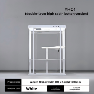 Высококачественная умная лежанка-кабина для кошек с балконом, домашняя, для использования в помещении, просторная, вилла-клетка для кошек - Product Image 4