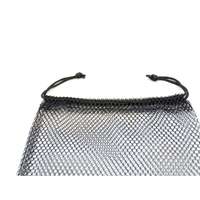Sacs de maquillage en tissu de filet de petite forme avec conteneur de bijoux promotionnel à cordon latéral
