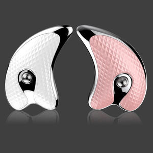 Điện gua SHA công cụ massage mặt cụ rung sưởi ấm Toning nâng Micro hiện tại guasha mặt <span class=keywords><strong>massager</strong></span> - Product Image 5